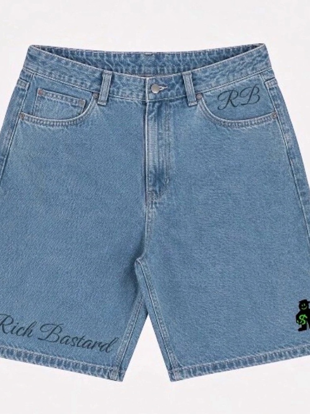 Rich Bastard Denim Jean Shorts